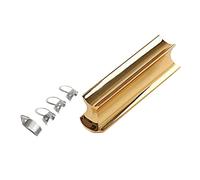 ULDIGI Guitar for Professional Guitarists 5pcs Stainless Steel with Golden Finish 76mm round Nose Solid Guitar Tone Bars Clearer Sound and Excellent Sustain