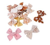 ULDIGI Hair Bows Clips Cute Grosgrain Ribbon Barrettes for Assorted Colors for Little 4 6 Years Hair Accessories for Everyday Use