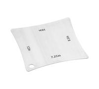 ULDIGI Iron Guitar Fretboard Saddle Nut Radius Gauge Measuring Tool for Accurate Guitar Setup and Tuning Compact and Lightweight Design for Musicians The Go