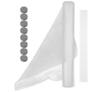 ULDIGI Kitchen Oil Filter Range Hood Filter with -retardant Non-woven Fabric and Universal Compatibility for Range Hood with Magnets and Hook and Loop Fastener