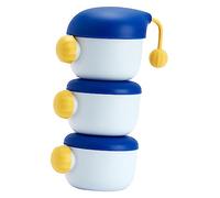 ULDIGI Lightweight Portable Dispenser Multi-Layer Mini Dispenser Anti-Squeeze Box for Travel Storage