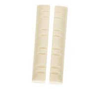 ULDIGI Mandolin String Nut Replacement 2pcs, Sturdy Bridge Nut with Slotted Design for Stable Tuning, Essential Mandolin Accessories for Folk and World Instruments