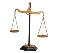 ULDIGI Metal Balance Scale Table Centerpiece Decor for Home Office Metal Craftsmanship Design Ornament Multifunctional Storage and Vintage Farmhouse Style