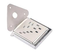 ULDIGI Metal Triangle Mandolin Tailpiece Screws for Easy Installation and Enhanced Tone Guitar Accessory Elegant Silver Design for Improved Volume and Sustain