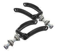 ULDIGI Metal Wheelchair Front Fork Bracket Replacement with Bearings, 2 Pieces, Compatible with 7-8 Inch Swivel Wheels, Easy Installation Front Forks for Wheelchair Swivel Wheels