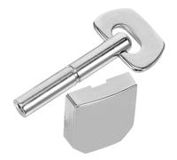 ULDIGI Metronome Kit Piano Accessories Mechanical Metronome Parts with Silver Pendulum Block and Winding Knob Replacement for Musical Instrument Maintenance