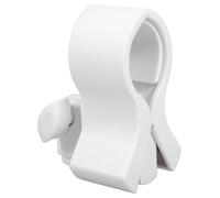 ULDIGI Mic Clips Adjustable Microphone Stand Adapter Plastic White Screw Specification 5/8"+3/8" Mic Holder Clamp for 32-60mm Diameter Microphones Suitable for Studio and Live