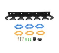 ULDIGI Microphone Wall Hanger Mic Mount Holder Space-saving Mic Rack for Recording Studio Wall Mounted Microphone Stand Six Holes Easy Install