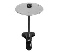 ULDIGI Mini Drum Crash Cymbal for Car Air Vent Silver Desktop Percussion Instrument for Music Lovers Quiet Practice Cymbals with Crisp Sound for Home Office and Car Dashboard Decor