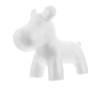 ULDIGI Model Balls Floral Foam Balls DIY Christmas Craft Bear for Crafts Dog Ornament Foam 3D Shapes Modelling Dog DIY Craft Child Dining Table White Set
