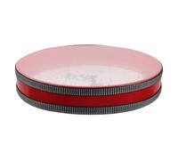 ULDIGI Orff Surf Drum Wave Bead Drum Sea Sound Maker Orff Music Drum Ocean Drums Drum Instrument Hand Drum Ocean Sound Making Drum Music Instrument Drum Orff Drum Red Alloy Steel