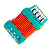 ULDIGI Performance Accordion for Boys and Girls Musical Instrument Toy Early Education Squeeze Box Cartoon Design