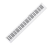 ULDIGI Piano Finger Simulation Practice Paper for Beginners Key Keyboard Guide Note Chart for for Piano Exercises