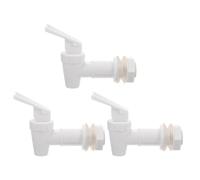 ULDIGI Plastic Water Dispenser Spigot 3Pcs Replacement Faucet with Leak-Free Gaskets for Beer Tap Buckets and Convenient Water Jugs