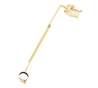 ULDIGI Portable Flute Lyre Music Holder Gold Clip for Marching Band Secure Sheet Music Clamp with Firm Grip Lightweight and User-friendly Flute Accessory for Musicians and