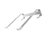 ULDIGI Portable Laptop Stand Holder Aluminum Alloy for Tablet Office | Silicone Support Points, Stable Anti Skid Base, Smooth Sandblasted Finish, for Typing Use and Outdoor Activity