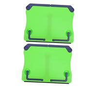 ULDIGI Portable Music Stands Lightweight Folding Book Racks 2pcs Simple Design Made of Sturdy Abs Material Easy to Clean Suitable for Home and Children Reading