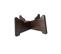 ULDIGI Professional Tongue Drum Display Stand 10-inch Rosewood Finish Steel Handpan Bracket Detachable Practice Drum Holder for Floor Display