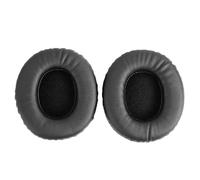 ULDIGI Replacement Ear Pads for Mdr-7506 Headphones, 1 Pair Black Protein Leather Earpad Covers, Soft Cushion Earphone Pads for Comfortable Use