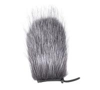 ULDIGI Reusable Windproof Microphone Wind Muff with 12cm Artificial Fur Material, Designed as A Microphone Windscreen Pop Filter, for Outdoor Recording and Broadcasting