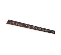 ULDIGI Rosewood Acoustic Guitar Fretboard with Frets DIY Fretted Exercise Board for Creative Training Warm Tone Replacement for Professional Performances and Recording