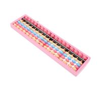 ULDIGI Row Abacus for Early Education Bead Counting Frame for Preschoolers Develops Mental Math Fine Motor Skills Logical Thinking Bright Educational for Home Learning