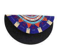 ULDIGI Rubber Pendulum Mat for Divination and Metaphysical Use
