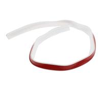 ULDIGI Rv Silicone Weather Stripping Seal Strip 1m White PVC Plastic Rain Gutter Drip Rail for Campervan and Travel Trailer Slide Out Exterior Waterproof Protection