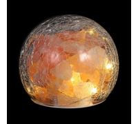 ULDIGI Salt Lights Tabletop Crystal Himalayan Creative Night Light and Good Texture Glass Crystal Salt for Variety of Places to Increase The Atmosphere 3.93x3.93x3.54in
