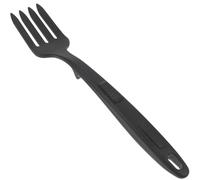 ULDIGI Silicone Kitchen Cooking Fork with Smooth Round Edges, Ergonomic Food Fork for Homes and Hotels, Practical Dishwasher Safe Cooking Utensil with Simple Design and Exquisite