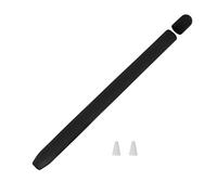 ULDIGI Silicone Protective Cover Set for Stylus Pencil 2 with Anti-drop Pen Sleeve 2 Replacement Nib Caps and 1 Pen Cap for Drawing and Writing Black