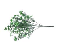 ULDIGI Simulated Plastic Four Leaf Clover Decor, Realistic Green Clover Arrangement for Indoor Outdoor Wedding and Festival Decoration, Photo Props and Household Decorative Plant