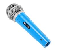 ULDIGI Simulation Microphone Model for Lightweight and Portable Mic Prop with High Realism for Stage Performances Interviews Game Show Props and Compact Design