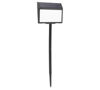 ULDIGI Solar House Number Sign LED Address Plaques with Solar Power and Light-Controlled Illumination, Black, Suitable for Wall or Ground Outdoor Installation
