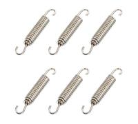 ULDIGI Stainless Steel Exhaust Springs Tight to Header for Secure Connections 6pcs Keep Joints under Tension Sturdy Motorbike System Spring for Motorcycle Exhaust and Header