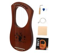 ULDIGI String Retro Lyre Harp for Smooth Body String Instrument Beginner-friendly Music for Cultivating Interest and Mind Entertainment