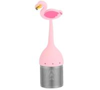 ULDIGI Tea Strainer Tea Filter 5.89x1.45x1.45inch Stainless Steel Silicone Reusable Works with Creative Shape Stylish Design for Home Kitchen Brewing