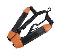ULDIGI Tenor Sax Strap Support Harness for Saxophone Padded Double Shoulder Strap Trimmer Adjustable for Alto Soprano