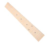 ULDIGI Ukulele Maple Wood Wooden Fingerboard Replacement 26 Inch Sturdy Wood Material with 18 Frets and 4mm Black Dot Markers Will Not Hurt Hands Suitable for Folk and World Instruments