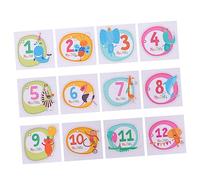 ULDIGI Unique Baby Milestone Stickers Monthly Baby Mile Safe for Newborns Milestone Cards