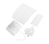 ULDIGI Vertical Blind Accessories with Bottom Plates Bead Chain Chain Connectors Weights for Repairing Broken Blind and Secure Window Treatments