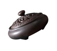 ULDIGI Vintage Ceramic Incense Burner Decorative Aroma Stove for Home Desktop Use Sturdy Craftsmanship with Elegant Retro Design Practical Censer Holder for Aromatherapy and Living Decor