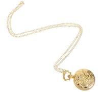 ULDIGI Vintage Digital Pocket Watch for Men Elderly Accurate Retro Large Dial Creative Zodiac Design Gold Dragon Suitable for Students and Daily Use