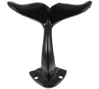 ULDIGI Vintage Hook Wall Mounted Whale Tail Iron Hook Simple Structure Design Convenient Installation Smooth Surface Home Storage Organization