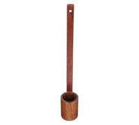 ULDIGI Vintage Style Wooden Wine Ladle Bamboo Honey Ladle with Ergonomic Handle Quantitative Use Spoon for Red Wine and Edible Oil Serving at Home