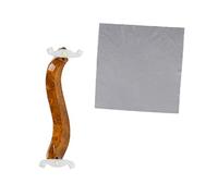 ULDIGI Violin Accessory Set Shoulder Rest Wipe Cloth Fit 3/4 Violins Comfortable