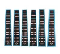 ULDIGI Violin Fingerboard Sticker 1/2 Size Intonation Chart Labels for Beginners Easy to Use Violin Finger Guide Color-coded Fret Markers for Accurate Note Positions