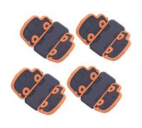 ULDIGI Window Door Lock Set 4 Pcs Safety Lock Retainer No Tools Needed for Sliding Windows