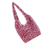ULDIGI Women Plush Outdoor Handbag Lightweight Multi-purpose Shoulder Bag with Wear Resistance for Beaches and Work, Simple and Generous Design Storage Pouch