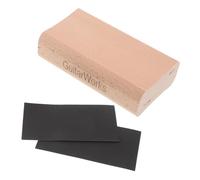 ULDIGI Wood Guitar Radius Sanding Block for Fingerboard Fret Leveling and Polishing Multifunctional Fretboard Sanding Tool for Acoustic and Electric Guitars